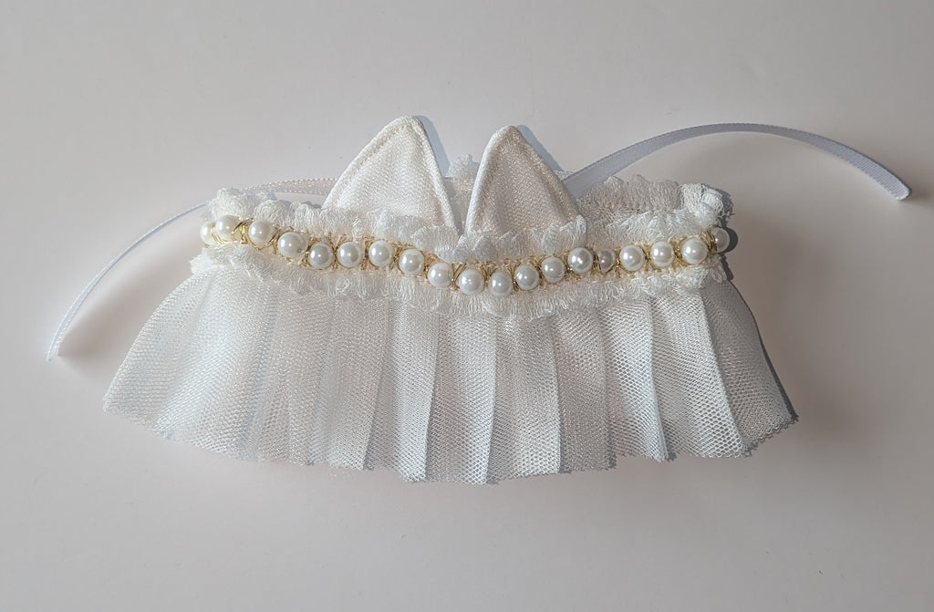 Princess Lace Top, Clear Straps