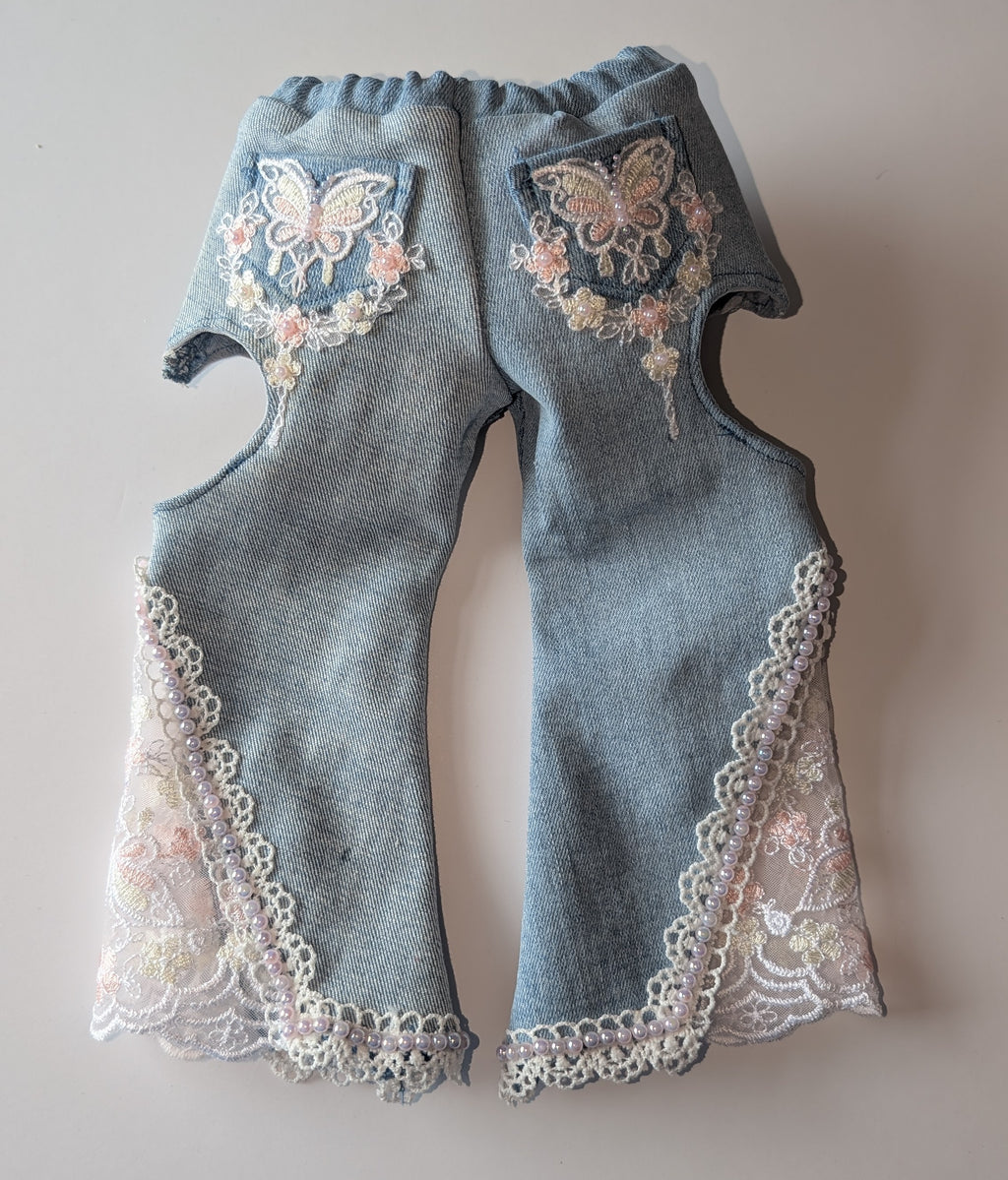 Butterfly Lace Jeans